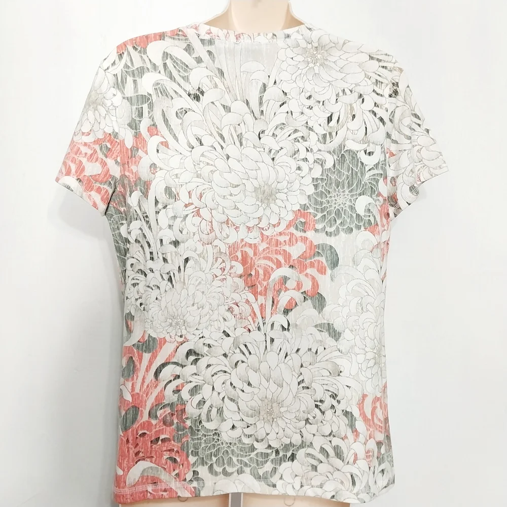 🔵BOGO FREE🔵 Weekends by Chico's Top Sz 1 Medium - Picture 4 of 5